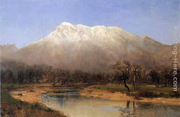 Mount St. Helena, Napa Valley painting - Thomas Hill Mount St. Helena, Napa Valley art painting